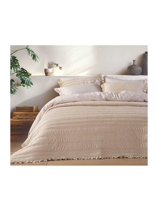 Nef-Nef Homeware Sirion Κουβερλί Υπέρδιπλο από Πολυεστέρα Mint 240x230cm