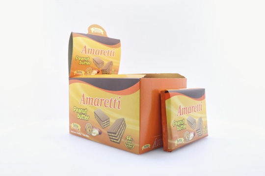 Tottis Tottis Schokolade Waffer Milch Erdnussbutter 68g 12 Stück