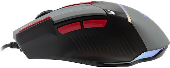 Baracuda BGM-047 Manta RGB Mouse De Gaming 12800 DPI Gri