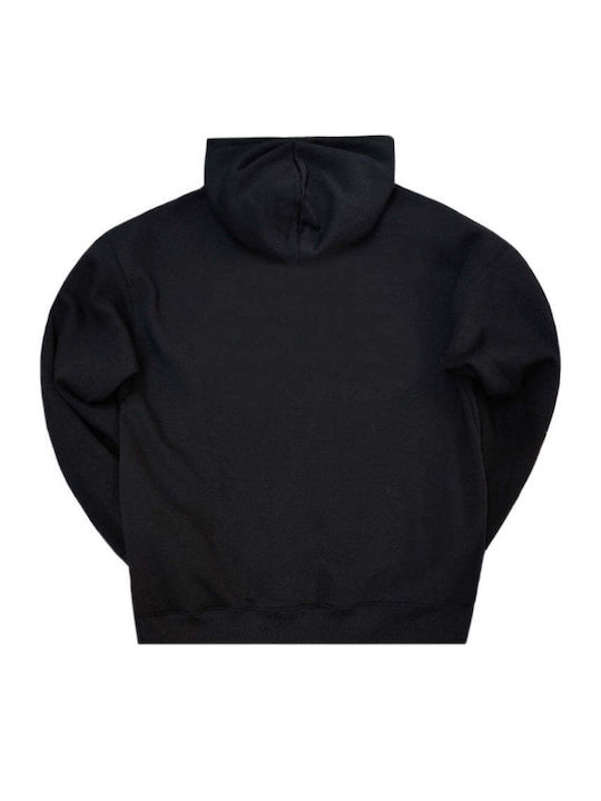 Суитшърт с Качулка Black