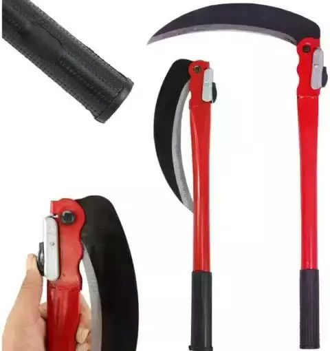Sickle Foldable Telescopic Metal Handle 37x21cm