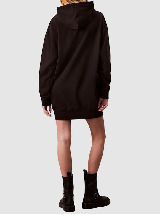 Women's Sweatshirt Hooded Black