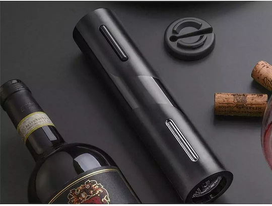Set Complet Deschizător Electric de Vin Pompă de Vid și Pâlnie