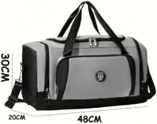 Sack Voyage 29lt Gray Fabric L48xW20xH30cm