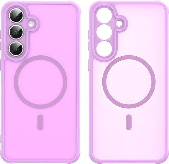 Techsuit Halofrost Umschlag Rückseite Kunststoff Rosa (Galaxy A17)