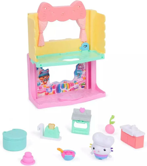 Spin Master Gabby's Dollhouse Cakey's Sprinkle Cake-tastic Kitchen 25.4εκ.