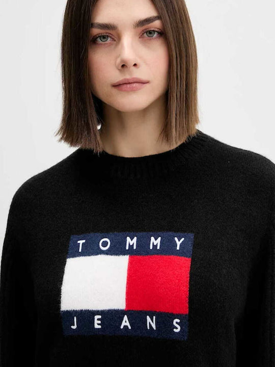 Rochie Mini Sport Mânecă Lungă Neagră