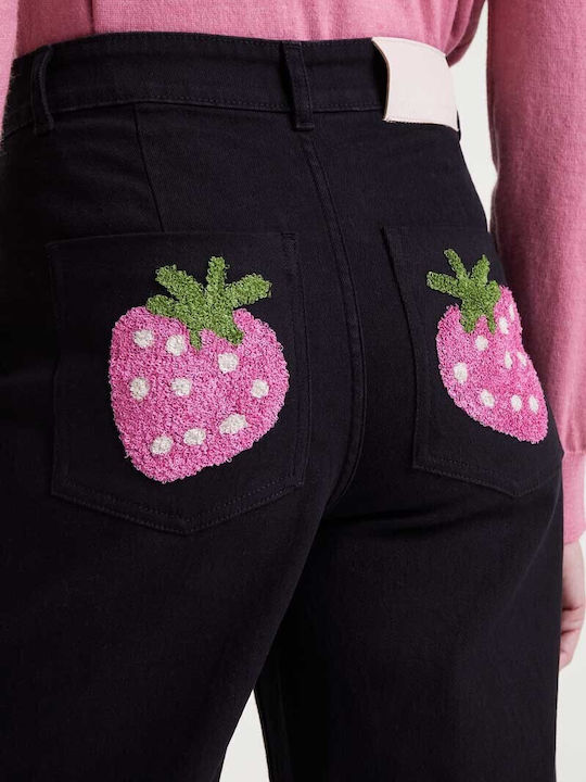 Women's Jean Trousers Black