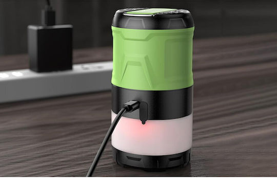 Supfire Lanternă LED cu Baterie pentru Camping cu Lanternă și Powerbank 500 Lumen 5W Roșie