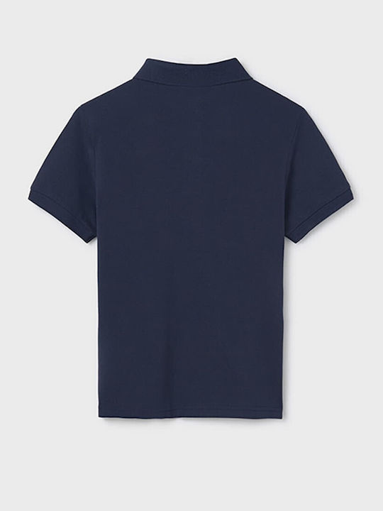 Kids' Polo Short Sleeve Navy Blue