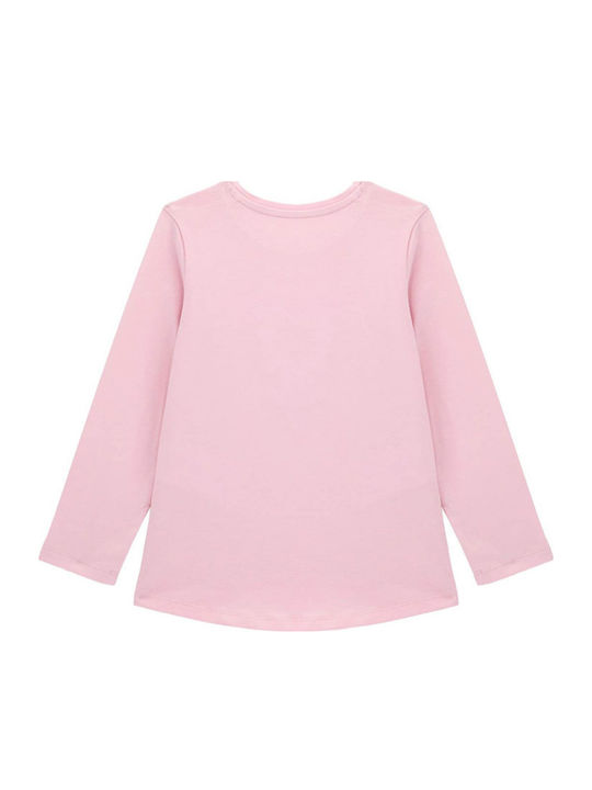 Kinderhemd Langarm Rosa
