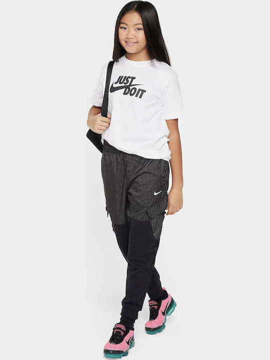 Kinder-T-Shirt Weiß Sportswear