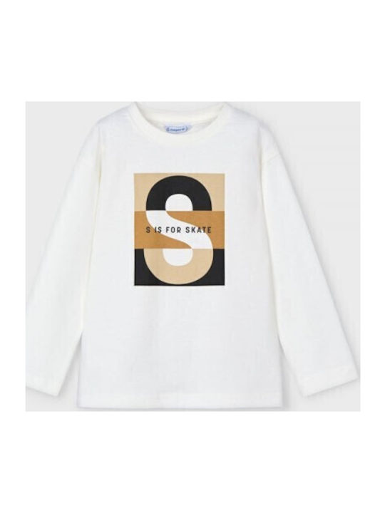 Kids' Shirt Long Sleeve cream-beige