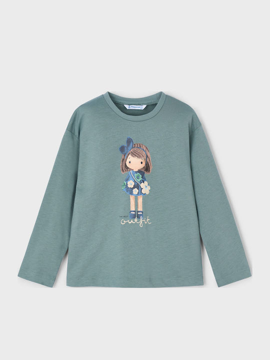 Kids Long-Sleeved Top Green