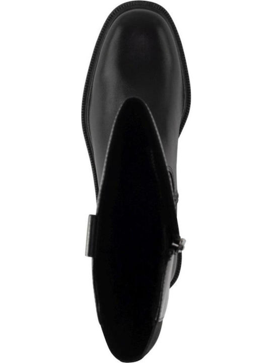 Leather Women's Boots Black