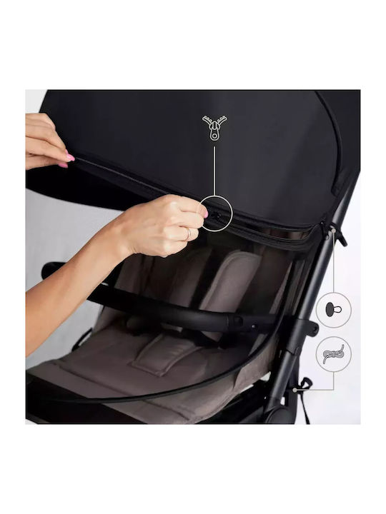 Sipo Mosquito Net for Stroller Tulle SIP-SCA-04 Black 95x45x35cm