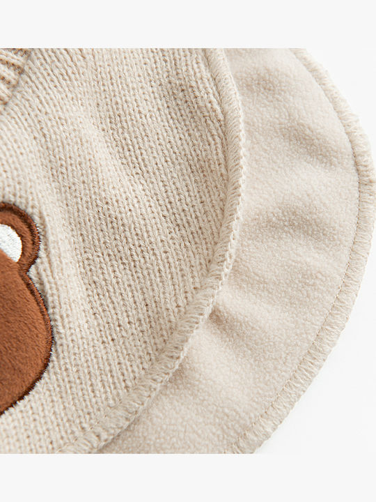 Kids Neck Gaiter Beige