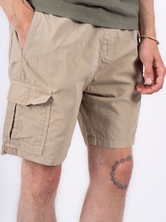 Ανδρική Βερμούδα Cargo Beige