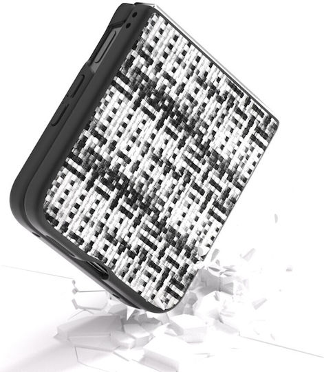 Plaid Texture Book Plastic Black (Xiaomi Mix Flip)