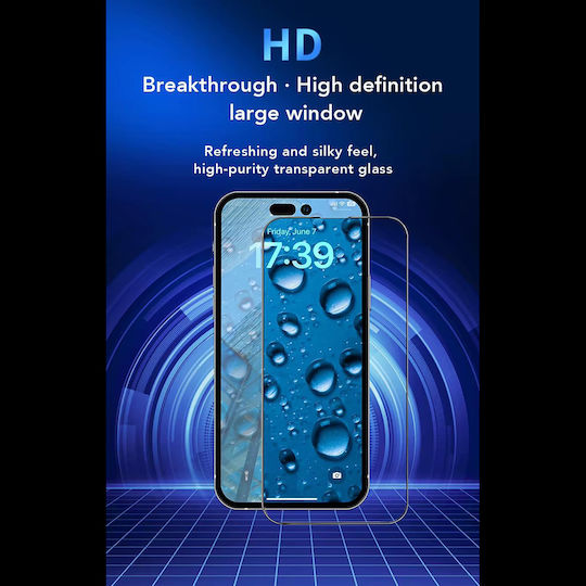 ANANK 2.5D Full Face Tempered Glass Black (iPhone 17 / 17 Pro / 16 Pro)