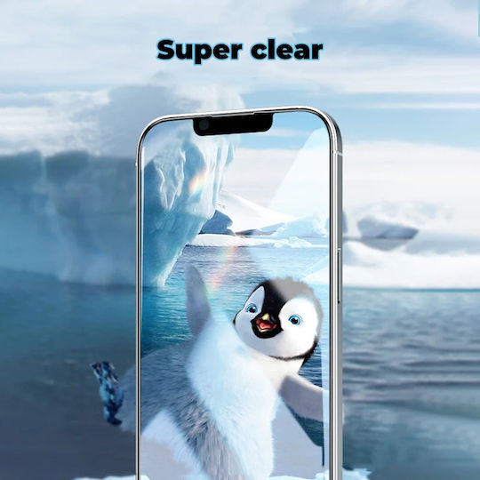 ANANK 2.5D Displayschutzfolie Schwarz (iPhone 17 / 17 Pro / 16 Pro)