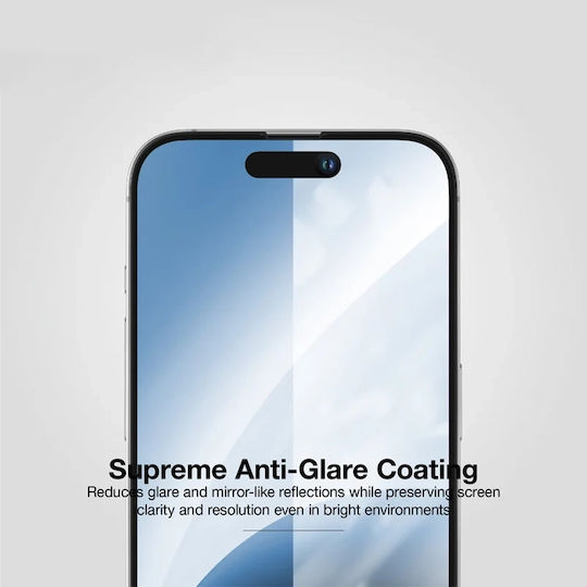 ANANK 2.5D Displayschutzfolie Schwarz (iPhone Air)