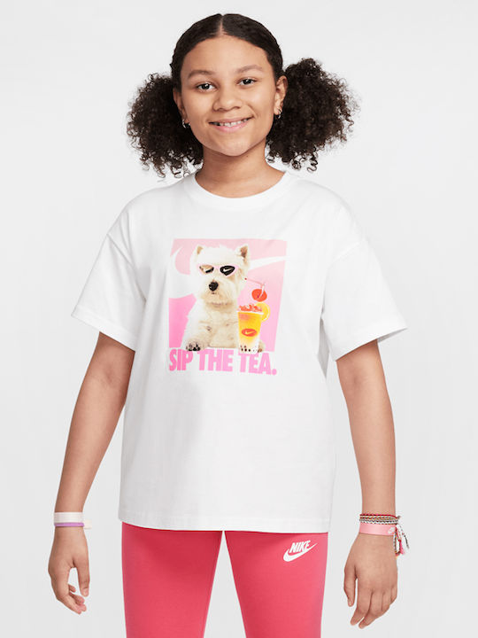 Детска тениска Бял Sportswear