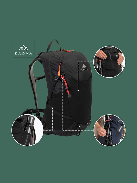 Kadva Backpack 22lt Μαύρο