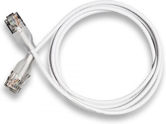 C2G U/UTP Cat.6a (Gigabit) Καλώδιο Δικτύου Ethernet 8m Λευκό