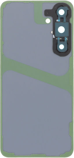 Batterieabdeckung Battery Door + Battery Door Adhesive + Back Camera Lens Bezel Grün für Samsung Galaxy S24+