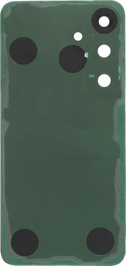 Battery Cover Battery Door + Battery Door Adhesive + Back Camera Lens Bezel Blue for Galaxy S25