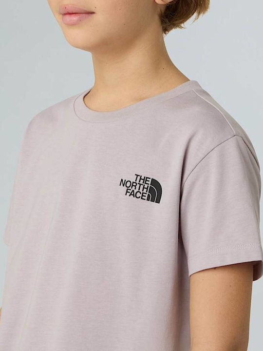 Kids' T-shirt Pink Simple Dome