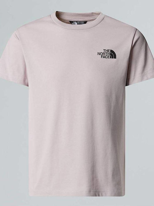 Kids' T-shirt Pink Simple Dome