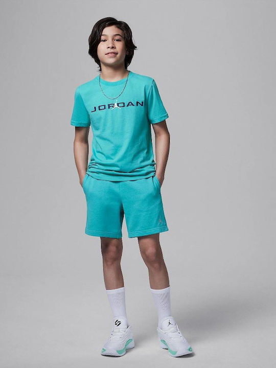 Kids' T-shirt Turquoise Air Stretch