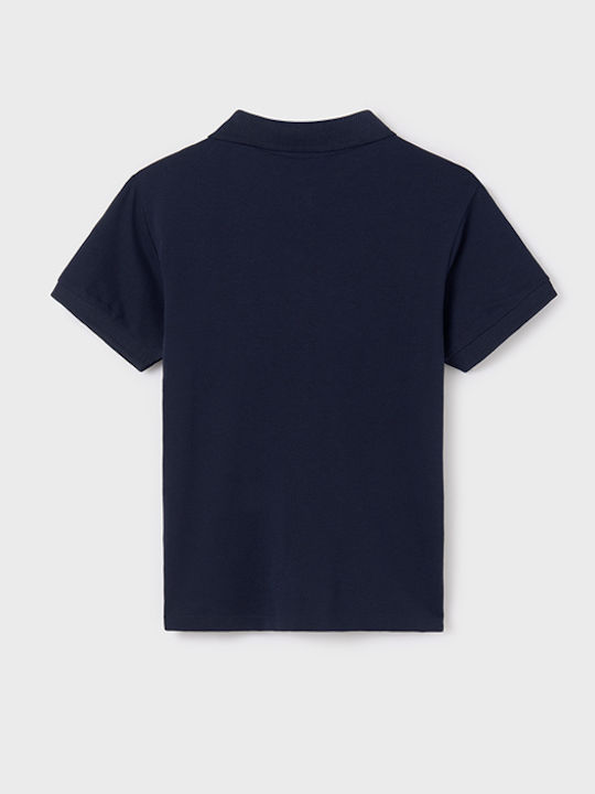 Παιδικό Polo Κοντομάνικο Navy Μπλε Basic