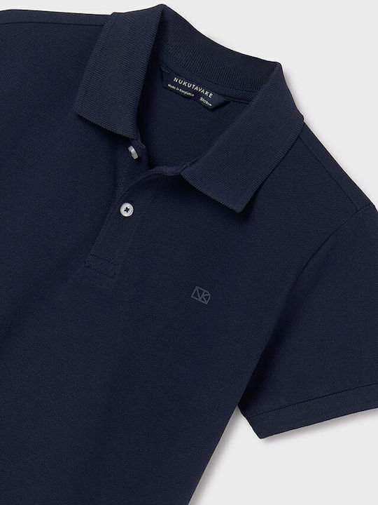 Παιδικό Polo Κοντομάνικο Navy Μπλε Basic