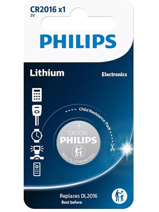 Rolinger Lithium Watch Battery CR2016 3V 5pcs