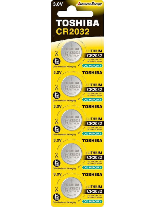 Toshiba Cp-1c Μπαταρία Λιθίου Ρολογιών CR2032 3V 1τμχ