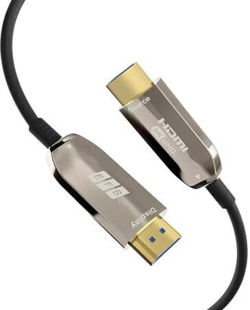 EFB EFB HDMI 2.1 Ultra High Speed 48Gbps 4K 120Hz HDR VRR Kabel HDMI-Stecker - HDMI-Stecker 10m Schwarz