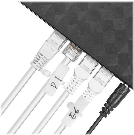 LogiLink Pack of 100pcs Transparent Plastic Cable Ties KAB0069