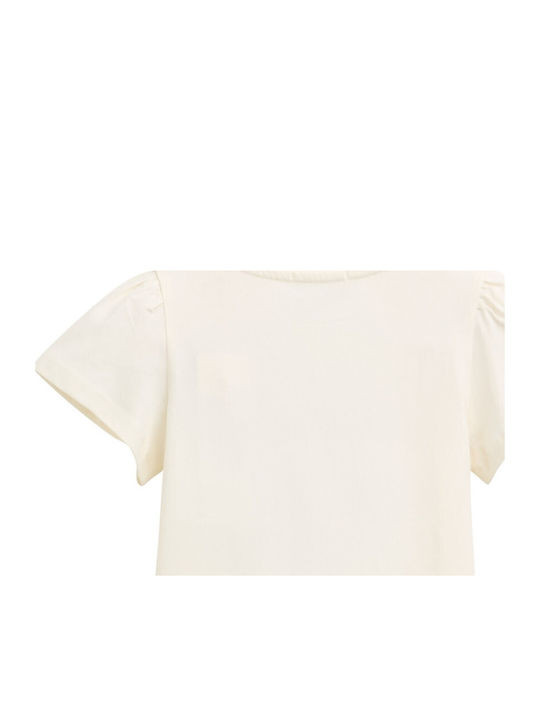 Kinderhemd Kurzarm WOOL WHITE