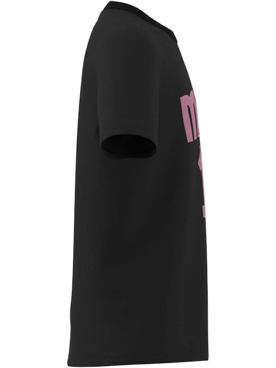Kinder-T-Shirt Schwarz Graphic