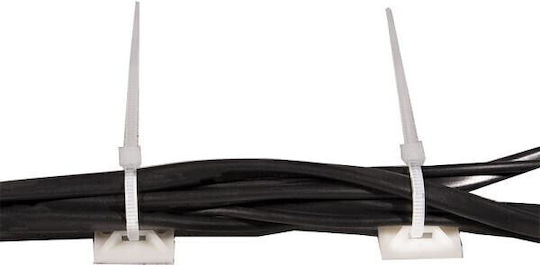 LogiLink KAB0045 Кабелни клипсове за организиране 100бр Бежов