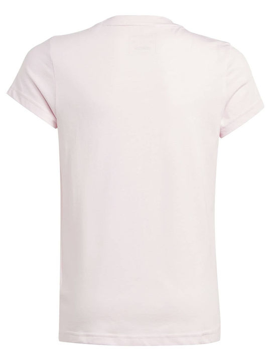 Παιδικό T-shirt Ροζ Essentials Big Logo