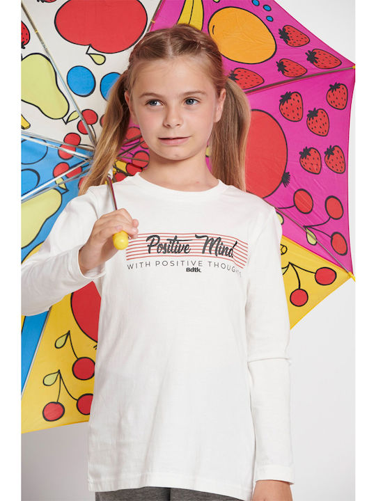 Kids' Shirt Long Sleeve Ecru