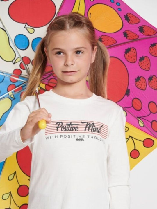 Kids' Shirt Long Sleeve Ecru