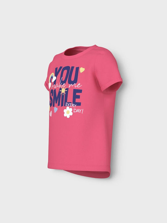 Παιδικό T-shirt Camelia Rose Smile You Make Me Smile