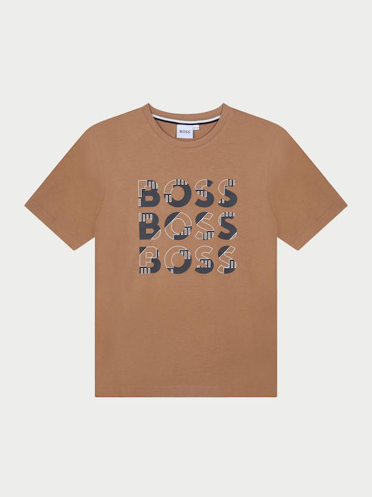 Παιδικό T-shirt Καφέ