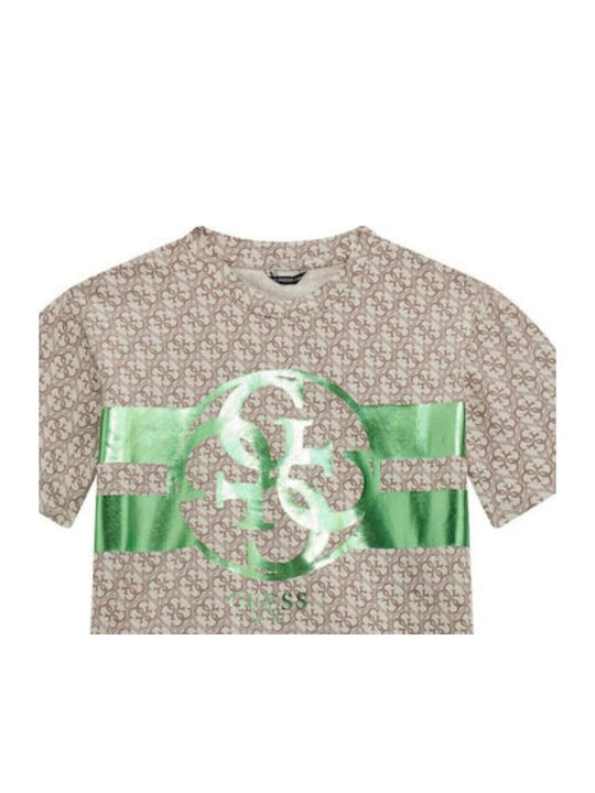 Kinder-T-Shirt Beige