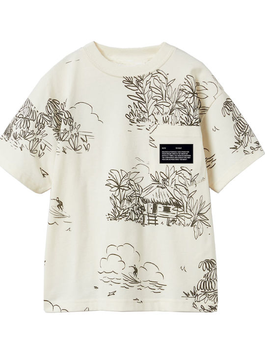 Kids' T-shirt Ecru